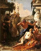 Giovanni Battista Tiepolo Death of Hyacinth. Sweden oil painting artist
